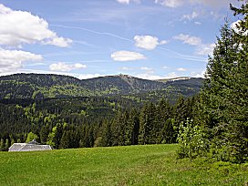 Feldberg ber das Ramselegut hinweg