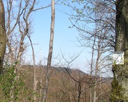 Blick zum Neunliden, Schild des Nordsdweges